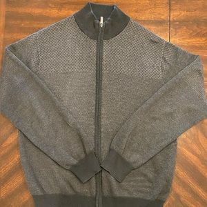 Perry Ellis zip up long sleeve jacket